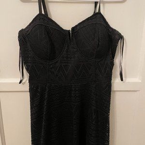 Material Girl Black Dress - size XL but fits M